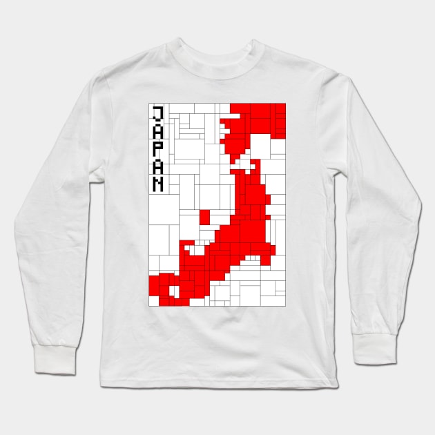 JAPAN ISLAND Long Sleeve T-Shirt by RRFNG